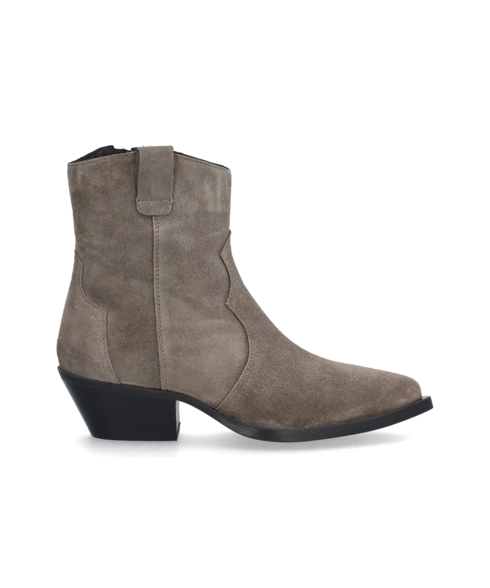 Grey hotsell western booties