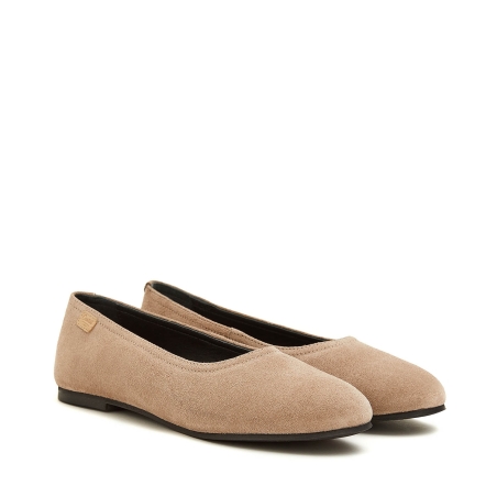 2726 Beige Ballerina