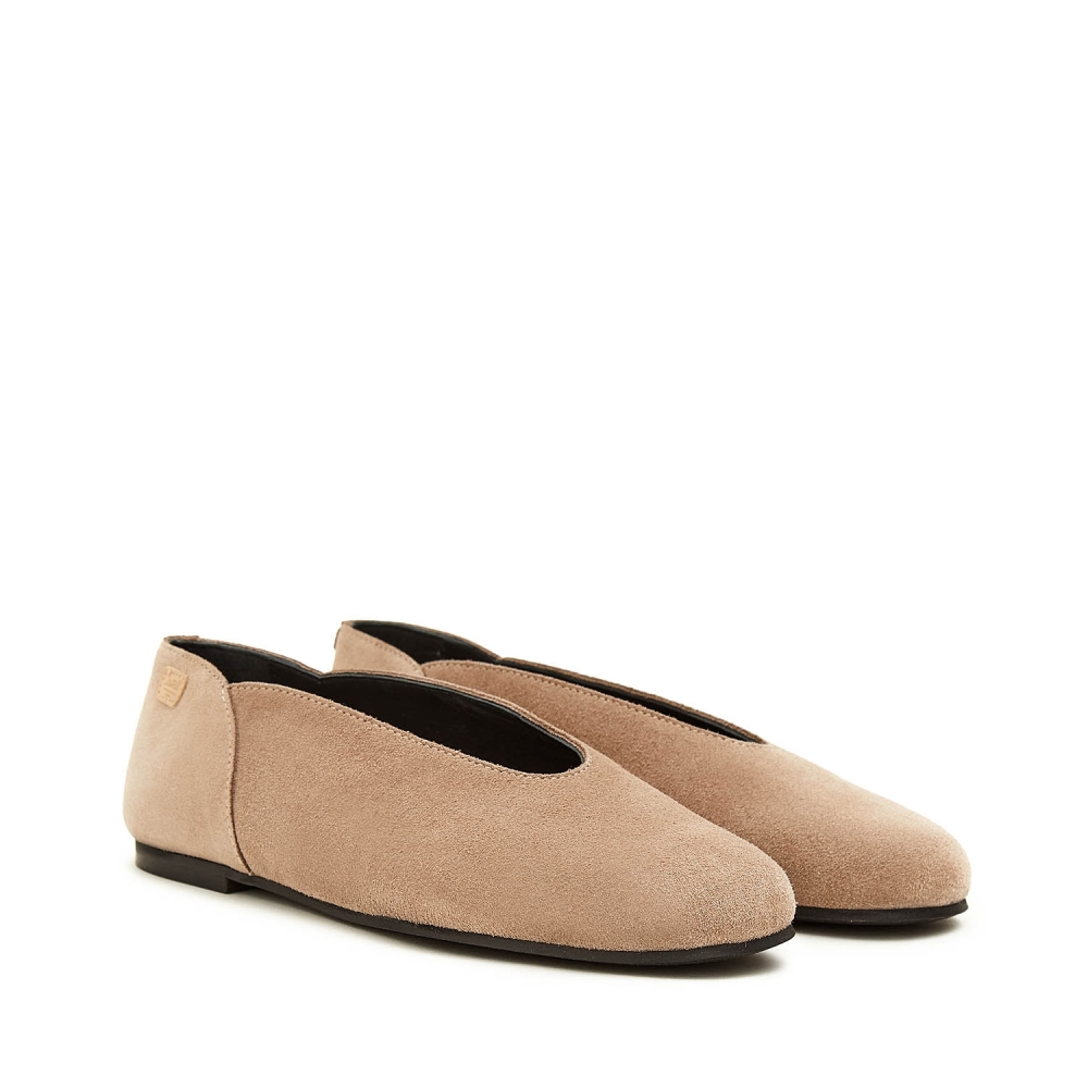 2727 Beige Ballerina