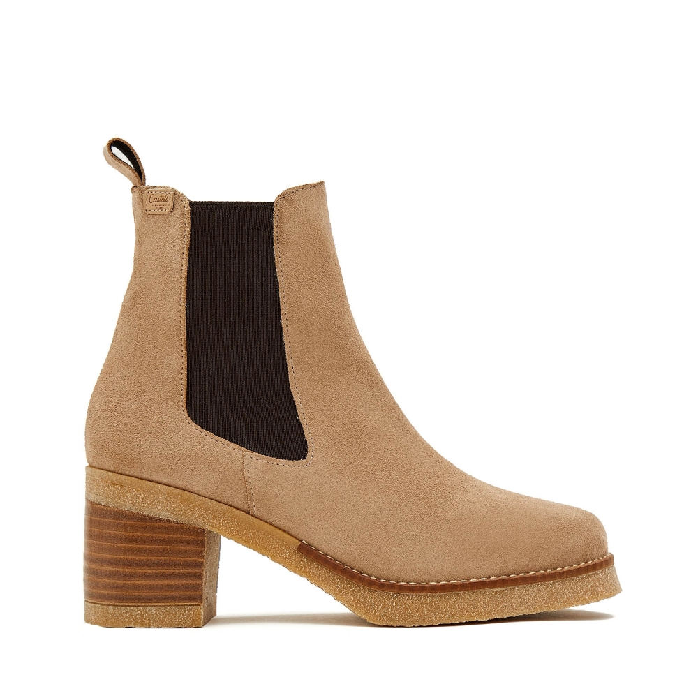 2657 Beige Bootie