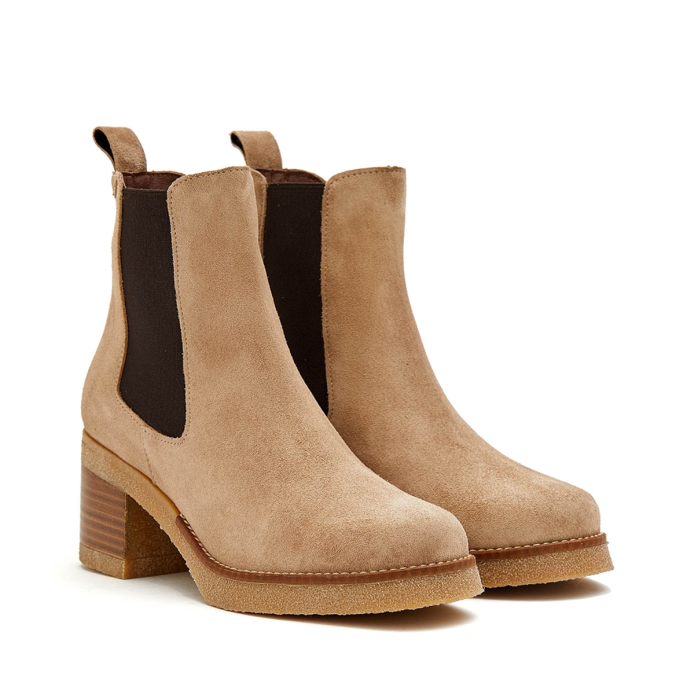 2657 Beige Bootie