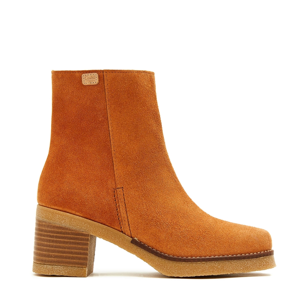 2656 Brick Heeled Bootie