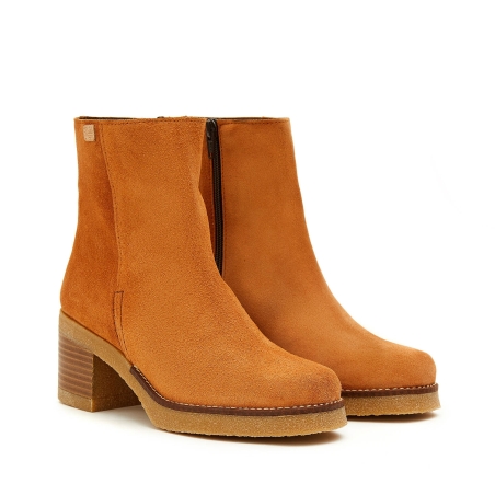 2656 Brick Heeled Bootie