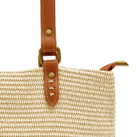 Bolso Rafia Marrón