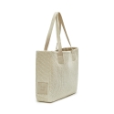 Bolso Shopper Rafia Blanco