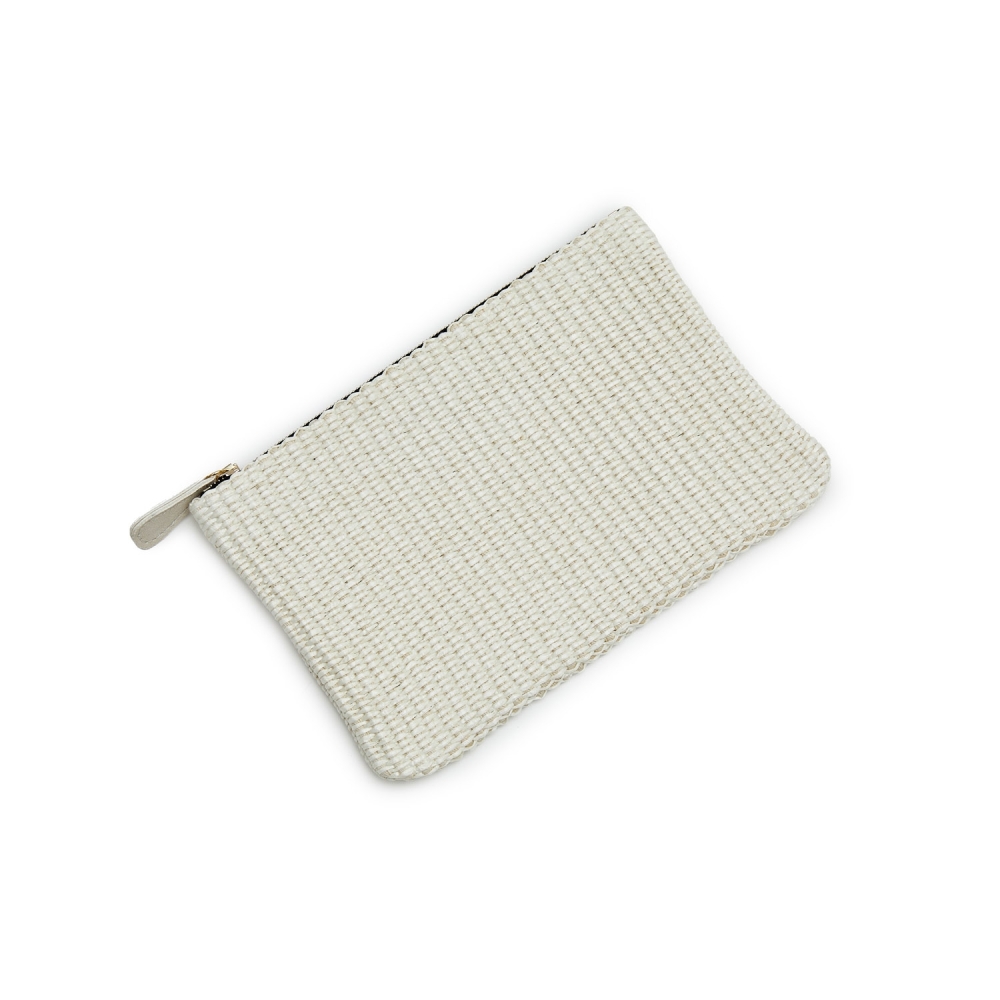 Cartera de Rafia Blanca