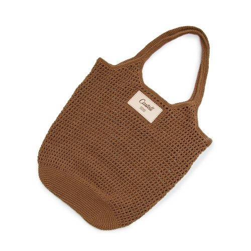 Bolso de Crochet Marrón